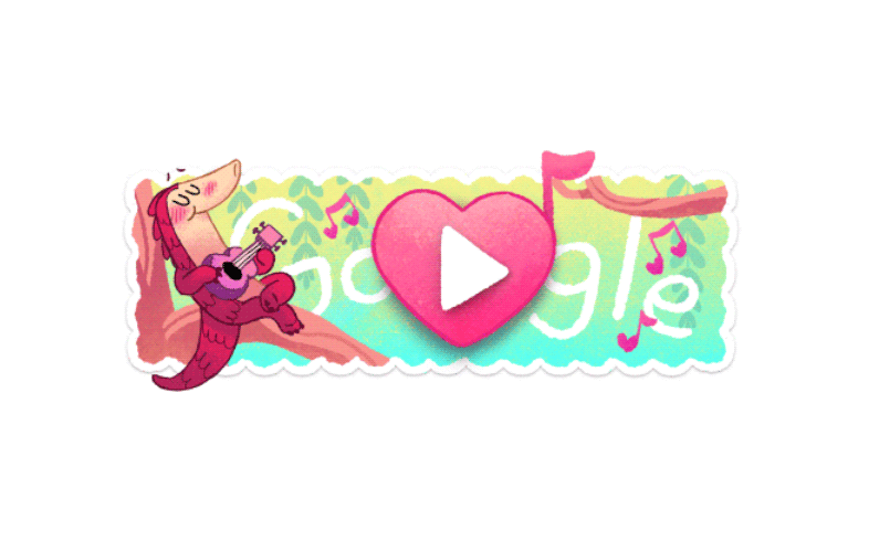 Google comemora Dia dos Namorados com um joguinho de pangolins