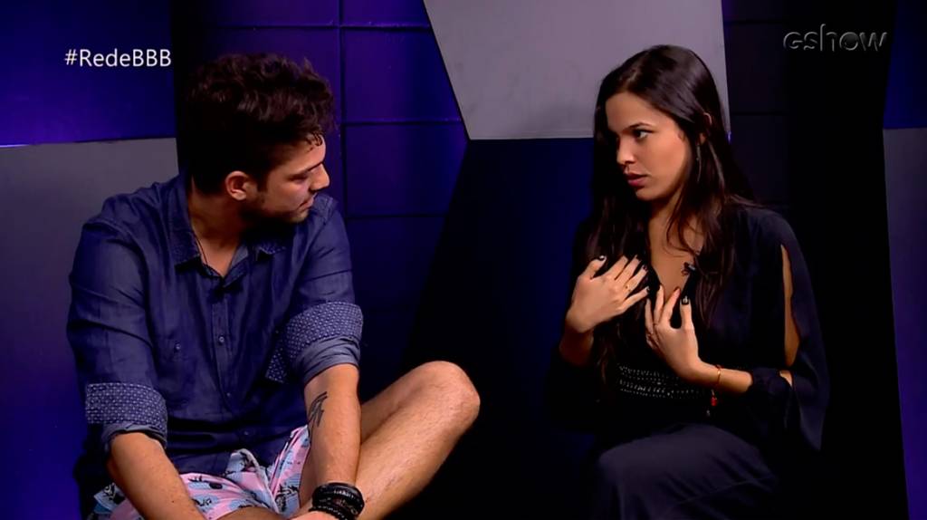 Veja como foi a DR ao vivo de Luiz Felipe e Mayla fora do BBB17