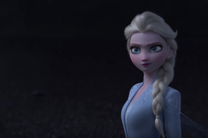 Elsa em ‘Frozen 2’