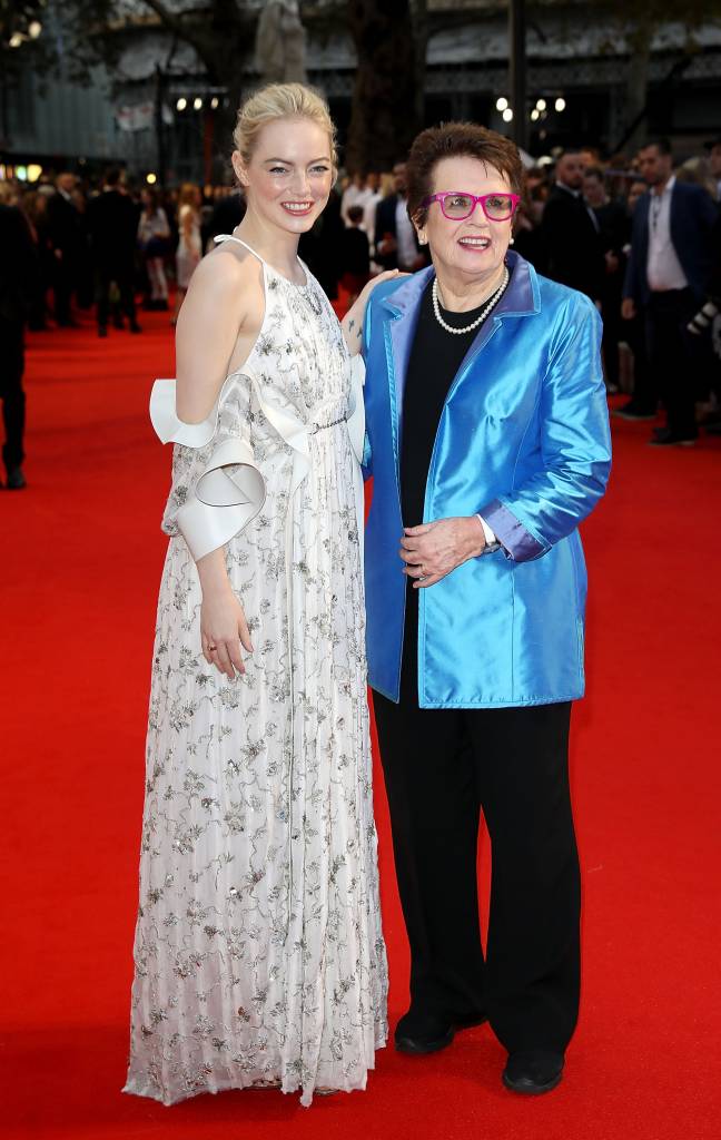 Emma Stone e Billie Jean King