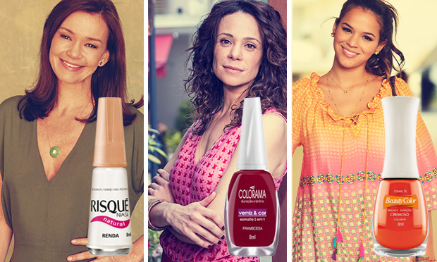 Esmaltes da novela: saiba quais são as cores usadas pelas atrizes de Em Família