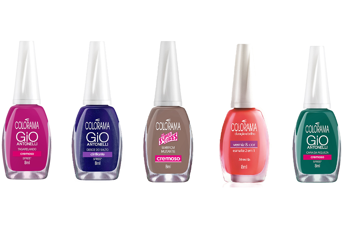 Esmaltes preferidos da Colorama
