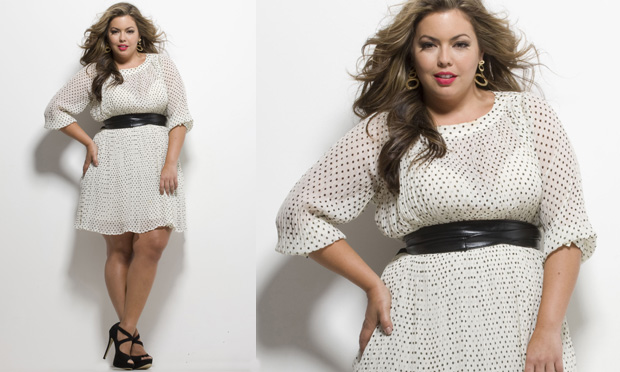A modelo plus size Fluvia Lacerda ensina a montar looks com motivos de poás