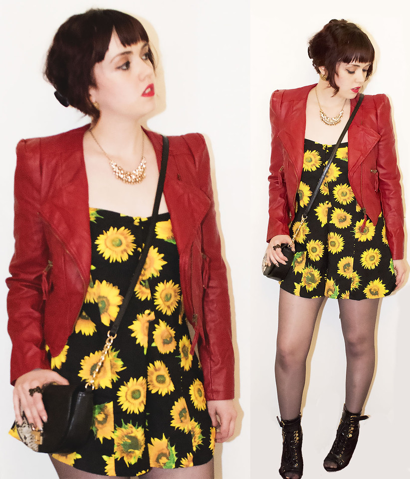 Reprodução/ Lookbook Nicolle Evans Estampa de Margarida
