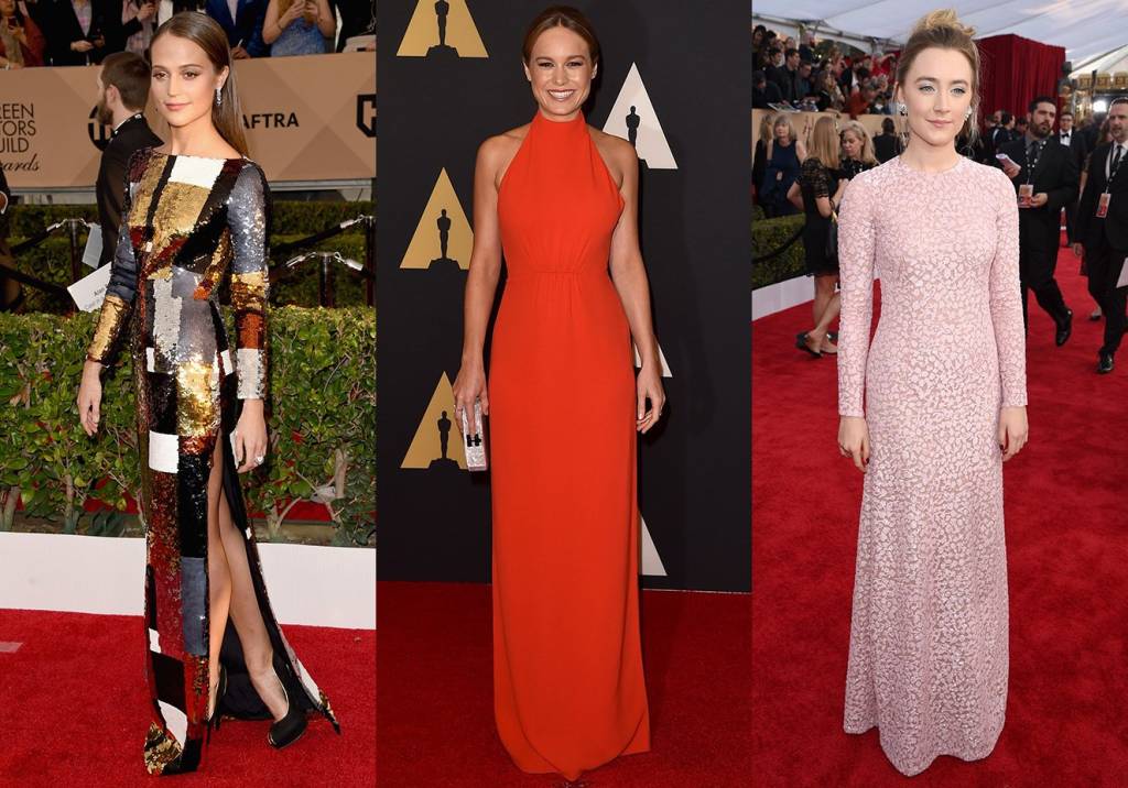 Alicia, Brie e Saoirse: conheça as novatas do Oscar que arrasam no tapete vermelho
