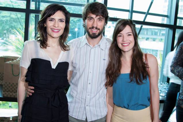Arieta Correa, Pedro Santos e Natália Lage Arieta Correa, Pedro Santos e Natália Lage
