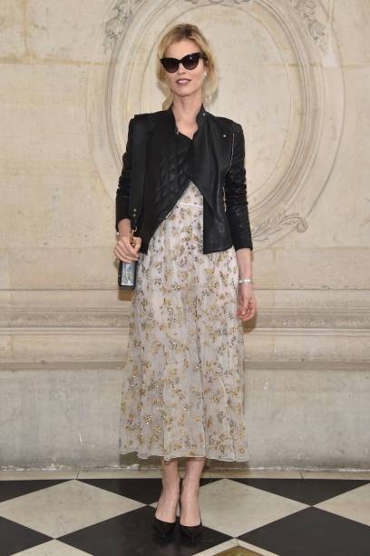 Eva Herzigova no desfile da Dior