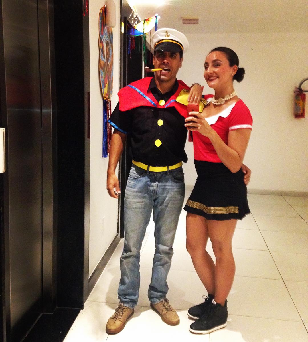 Carnaval fantasia casal