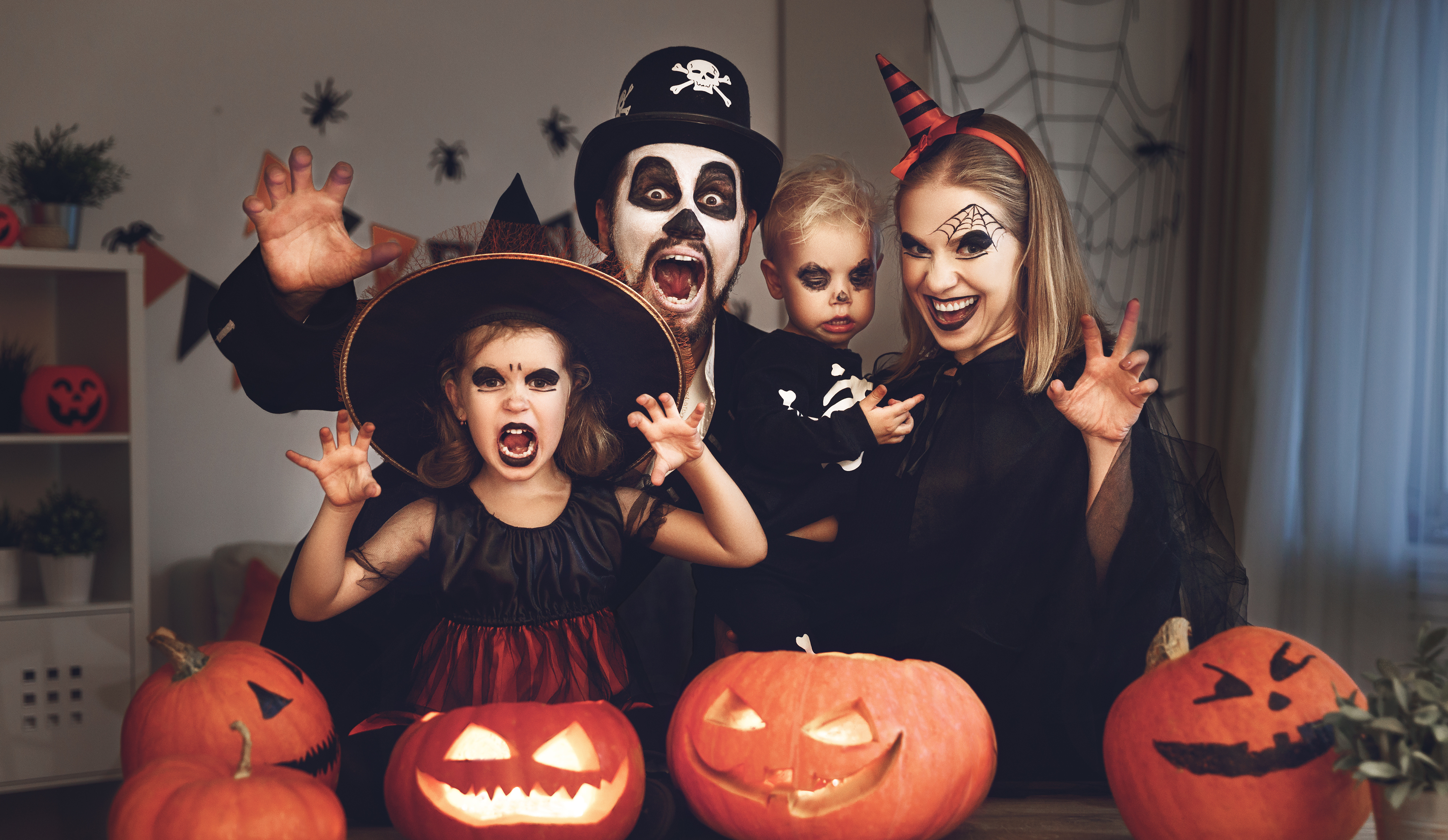 10 inspirações de fantasias de Halloween para a família