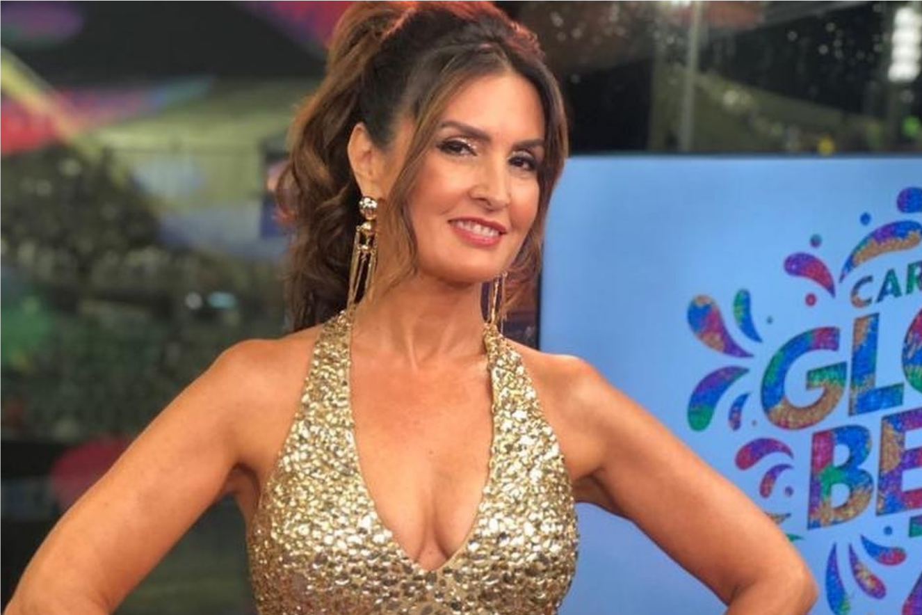 Squeak Moderate Exceed Chique de doer, Fátima Bernardes arrasa com look dourado para o Carnaval |  CLAUDIA