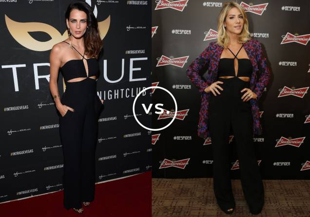 <strong>Fernanda Motta</strong> e <strong>Giovanna Ewbank</strong> vestem <strong>Lu Monteiro</strong>. Nas mãos de Fernanda, o macacão preto com recortes ganhou ainda mais sensualidade - ponto para o penteado lateral, a maquiagem poderosa e o brinco longo. Já Giovanna preferiu usar o item em versão fashionista, acompanhado de blazer alongado com estampa de fundo escuro. <strong>Fernanda Motta</strong> e <strong>Giovanna Ewbank</strong> vestem <strong>Lu Monteiro</strong>. Nas mãos de Fernanda, o macacão preto com recortes ganhou ainda mais sensualidade - ponto para o penteado lateral, a maquiagem poderosa e o brinco longo. Já Giovanna preferiu usar o item em versão fashionista, acompanhado de blazer alongado com estampa de fundo escuro.