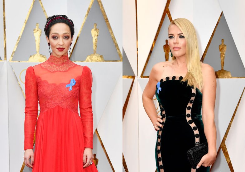 Oscar 2017: o que significa a fita azul nos looks das famosas