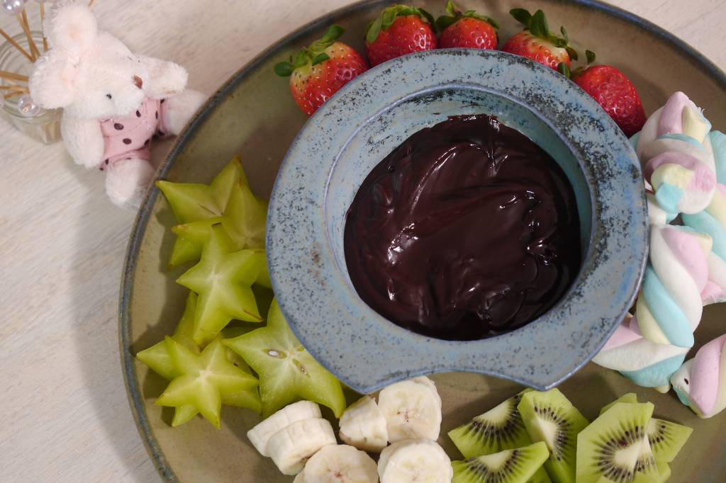 Fondue de Chocolate da Chef Luiza Hoffmann