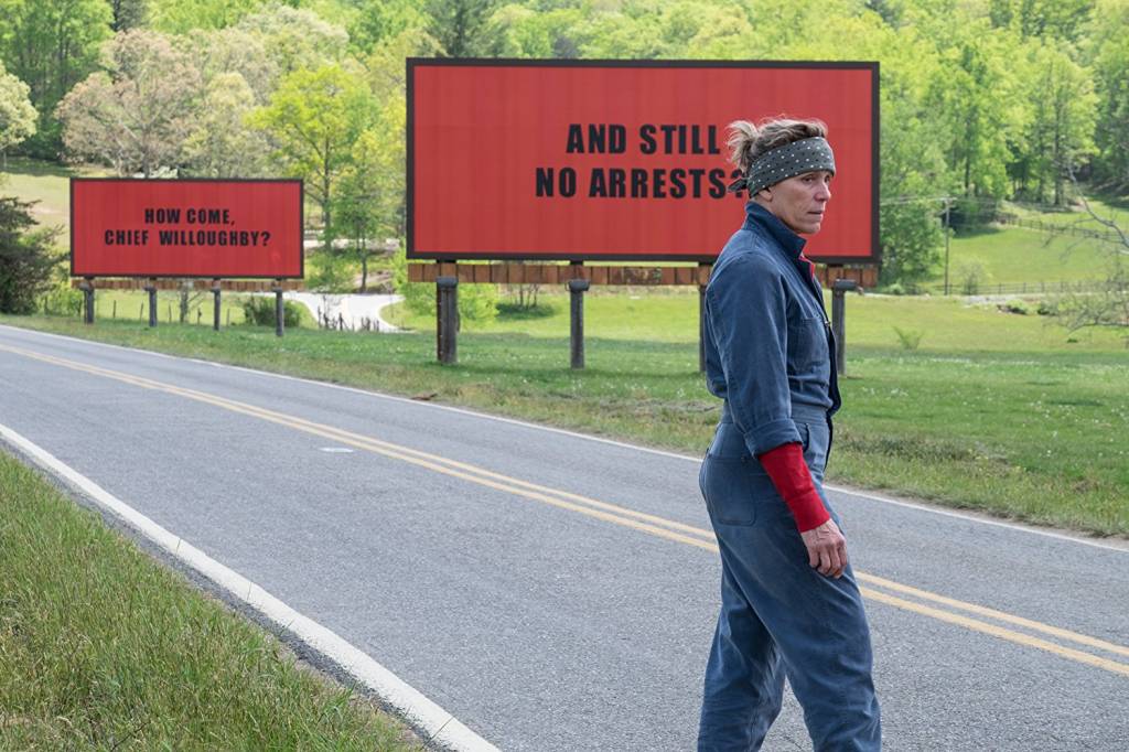 frances mcdormand tres anuncios para um crime oscar 2018