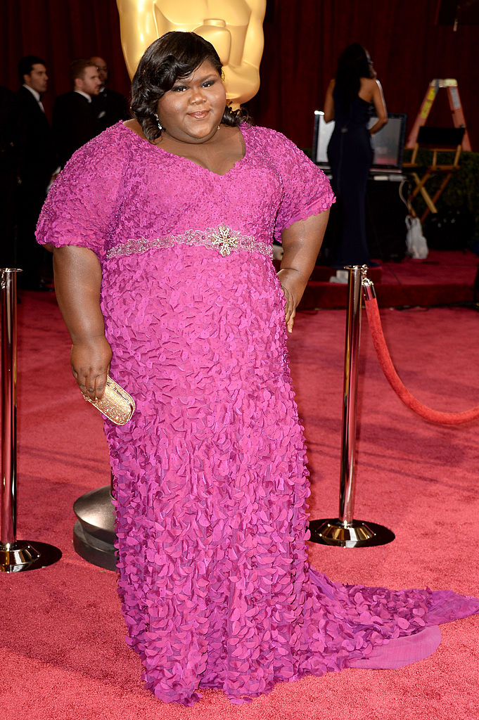 HOLLYWOOD, CA - MARCH 02: Actress Gabourey Sidibe attends the Oscars held at Hollywood & Highland Center on March 2, 2014 in Hollywood, California. (Photo by Frazer Harrison/Getty Images)