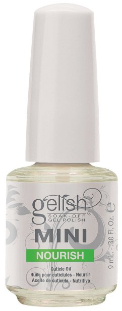 <span>Óleo de Cutícula Mini Nourish, Gelish, R$ 16, </span><span>tel. (21) 2263 7829.</span>