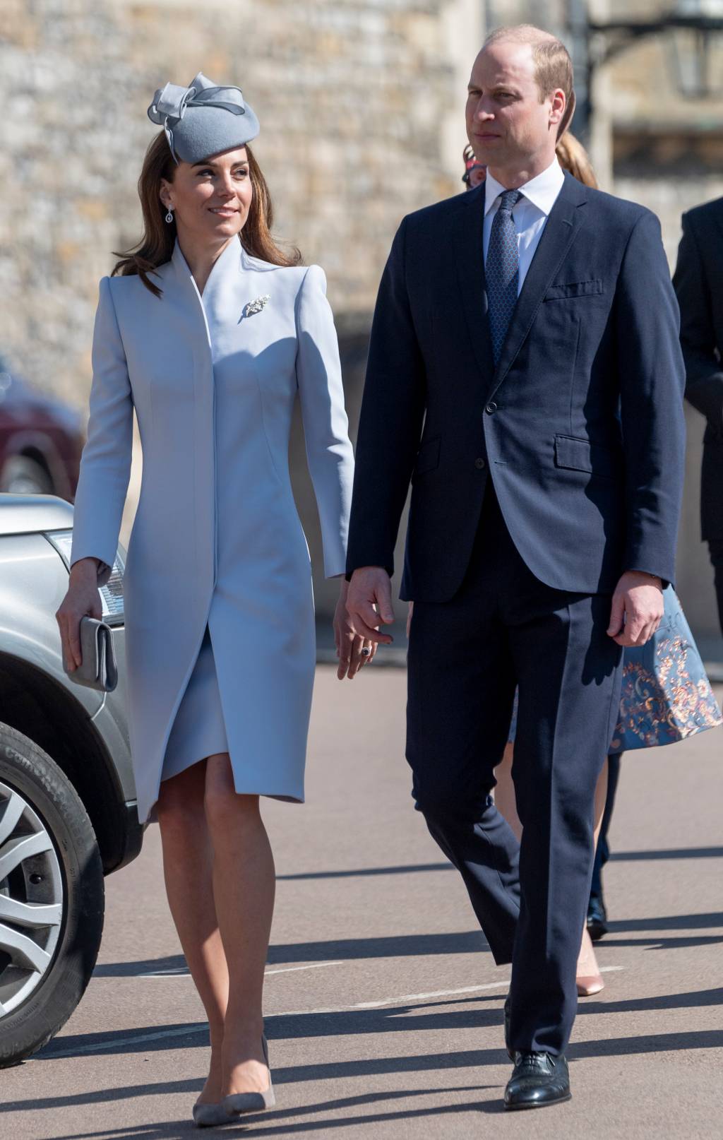 Kate Middleton The Royal Family Attend Easter Service At St George’s Chapel, Windsor