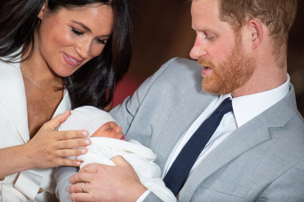 Meghan Markle Principe Harry e bebê real