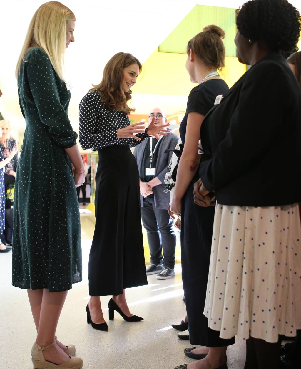 Kate Middleton The Duchess Of Cambridge Visits The Family Nurse Partnership