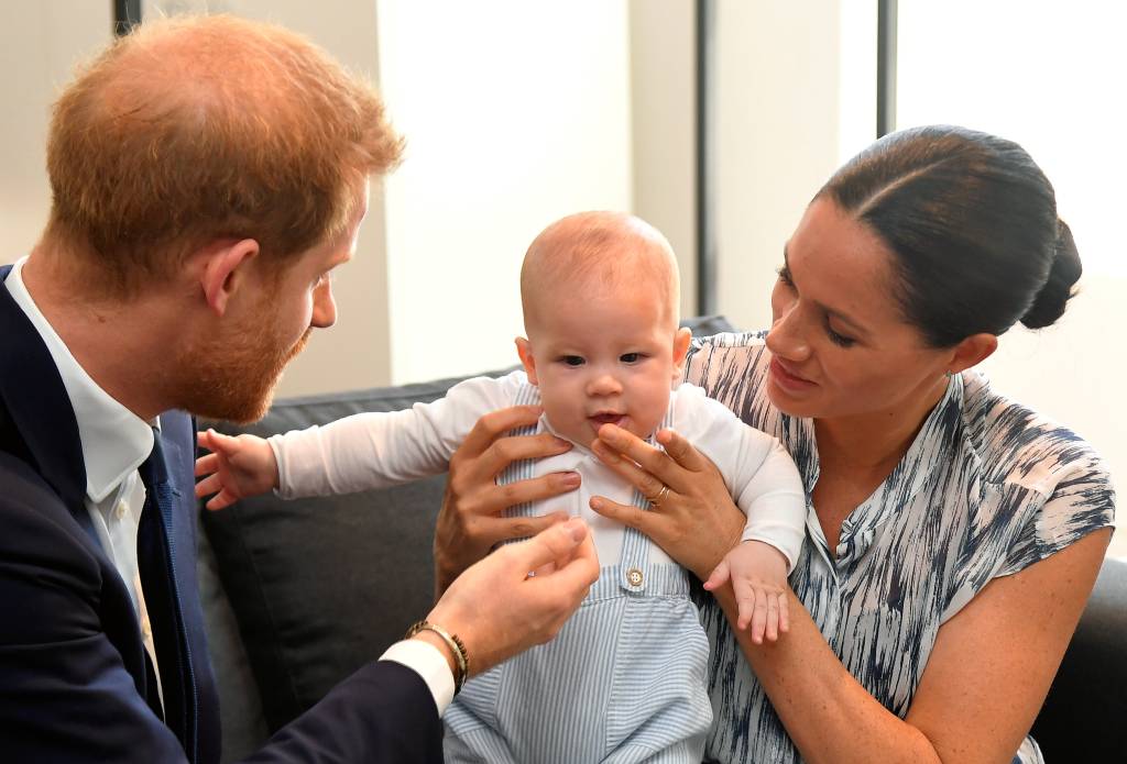 Principe Harry Archie e Meghan Markle