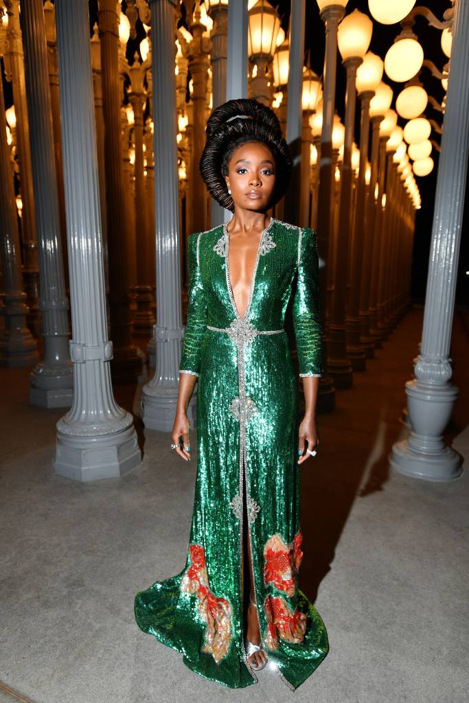 kiki layne 2019 LACMA Art + Film Gala Honoring Betye Saar And Alfonso Cuarón Presented By Gucci – Inside