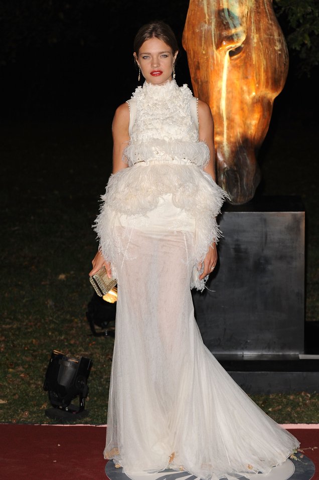 <strong>Natalia Vodianova</strong> em festa da Fundação Raisa Gorbachev em 2011 <strong>Natalia Vodianova</strong> em festa da Fundação Raisa Gorbachev em 2011