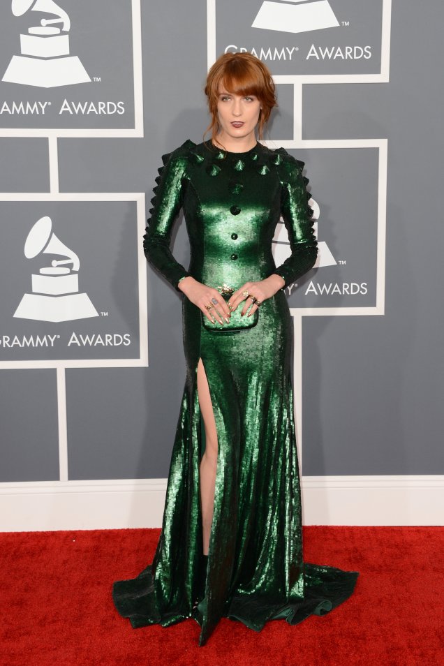 <strong>Florence Welch</strong> no Grammy Awards em 2013