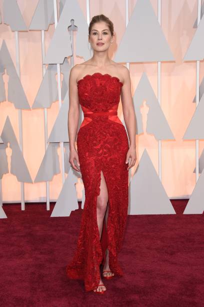 <strong>Rosamund Pike</strong> no Oscar em 2015