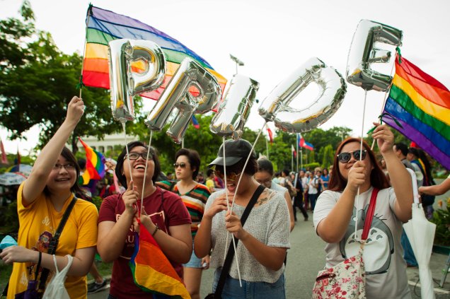 Em Manila, capital das Filipinas, acontece a mais antiga Parada LGBT da Ásia