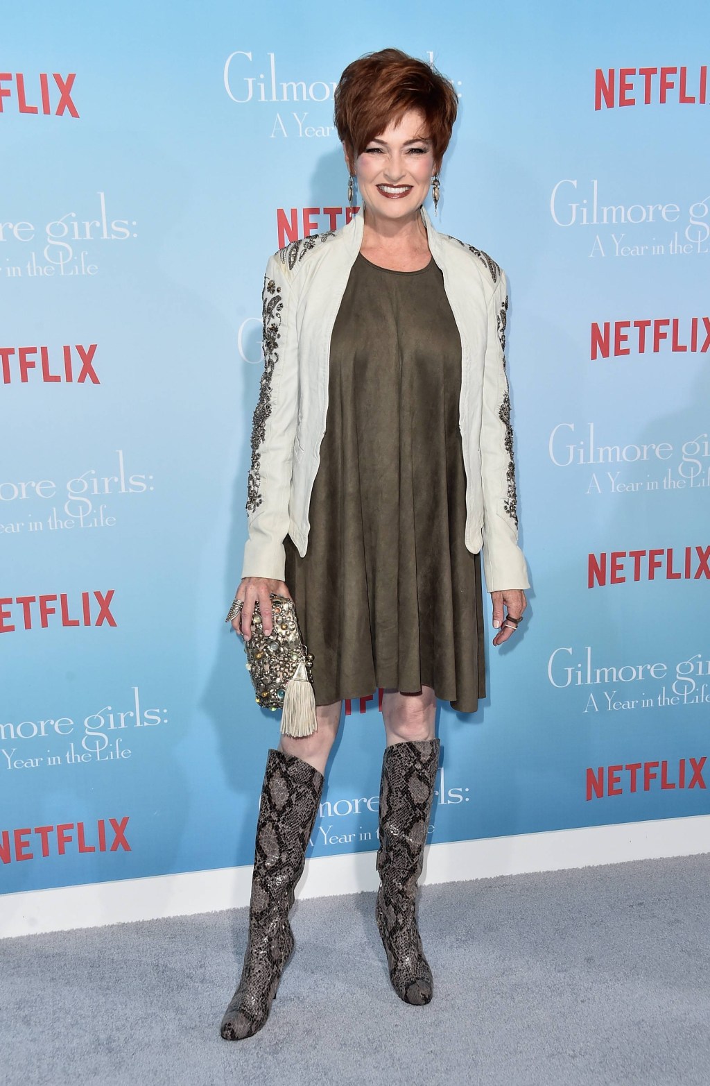 LOS ANGELES, CA - NOVEMBER 18: Actress Carolyn Hennesy attends the premiere of Netflix's "Gilmore Girls: A Year In The Life" at the Regency Bruin Theatre on November 18, 2016 in Los Angeles, California. (Photo by Alberto E. Rodriguez/Getty Images)