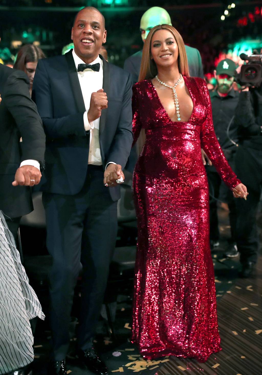 Beyoncé e Jay-Z The 59th GRAMMY Awards – Roaming Show