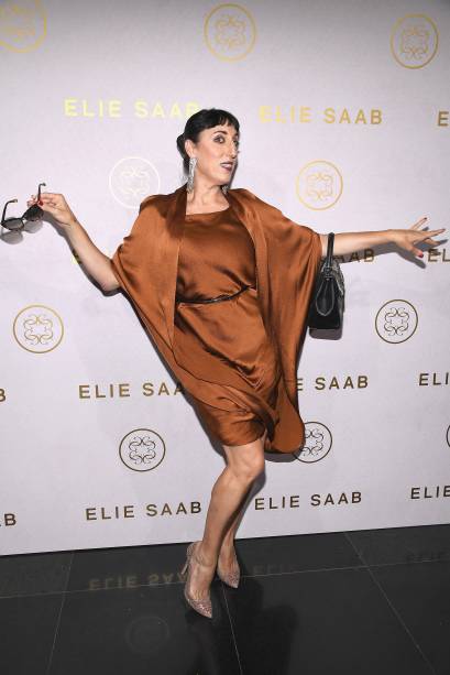 <strong>Rossy de Palma </strong>no desfile de<strong> Elie Saab</strong>.