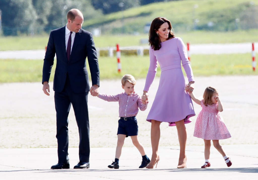 Principe William, Kate Middleton, George e Charlotte