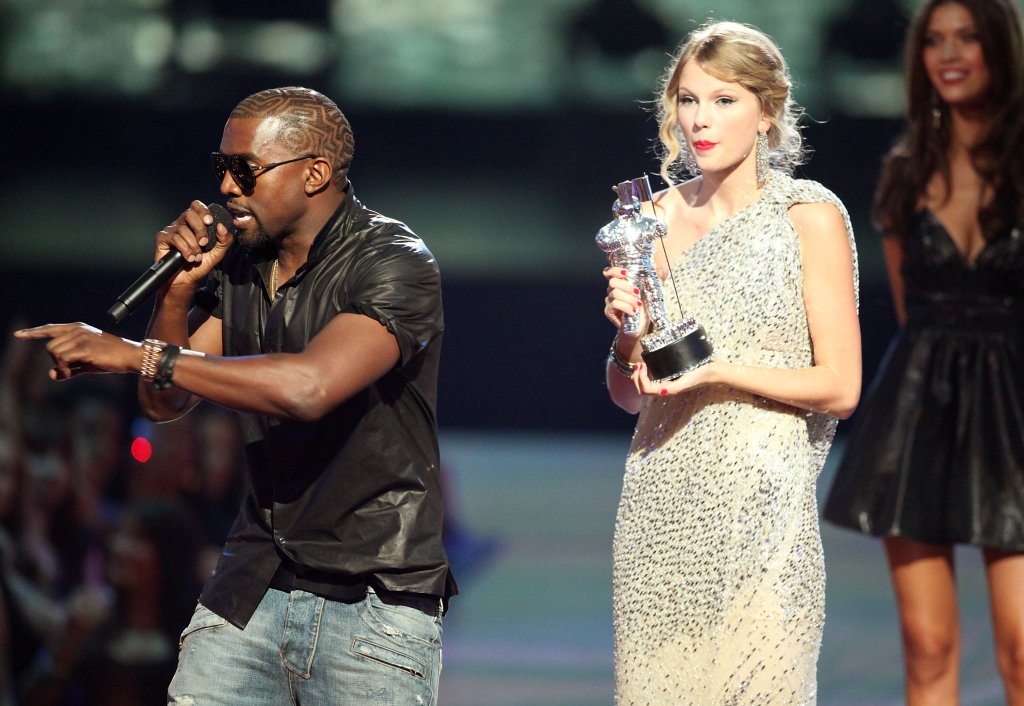VMA 2009 Taylor Swift e Kanye West