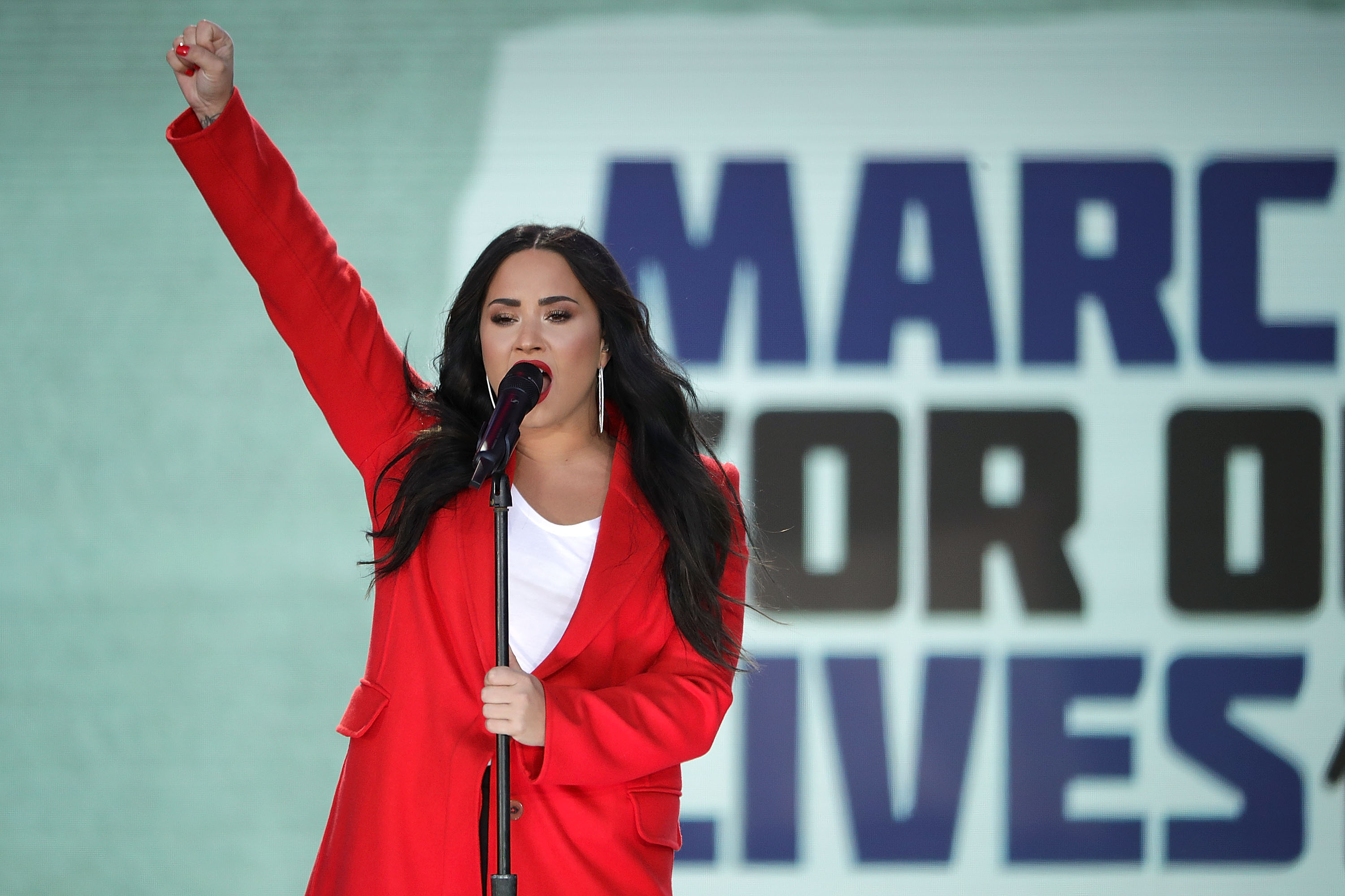 Demi Lovato na March For Our Lives