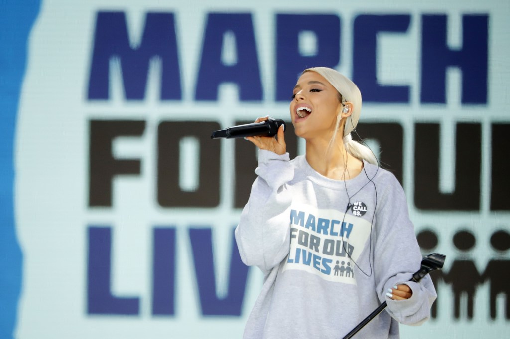 Ariana Grande na March for our Lives