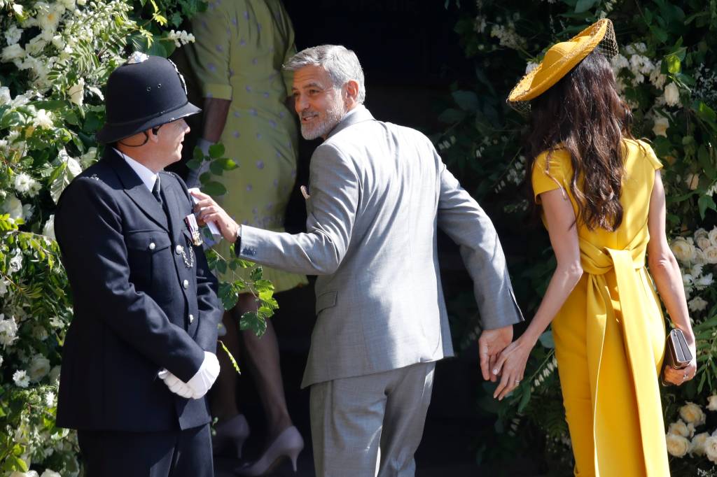 Amal Alamuddin e George Clooney casamento real Amal Alamuddin e George Clooney casamento real