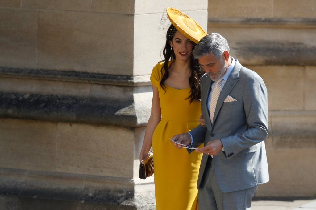 Amal Alamuddin e George Clooney casamento real Amal Alamuddin e George Clooney casamento real