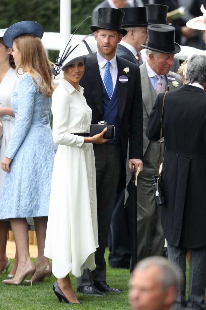 Meghan Markle e Príncipe Harry no Royal Ascot 2018