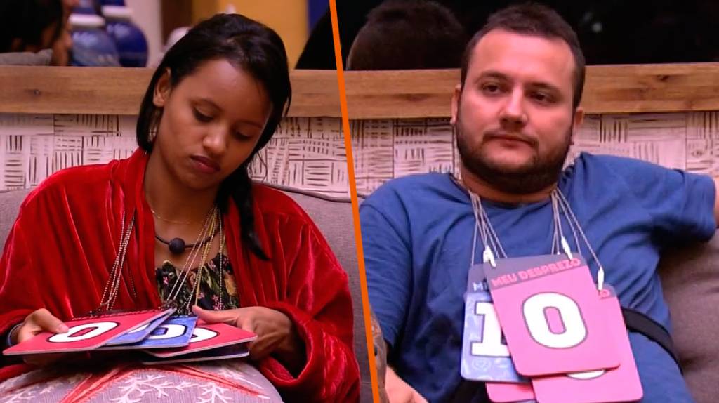 Discórdia: Gleici é a mais respeitada, Diego o mais desprezado