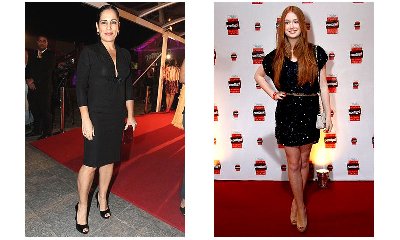 Famosas na Moda: tapete vermelho do 5º prêmio CONTIGO! de cinema