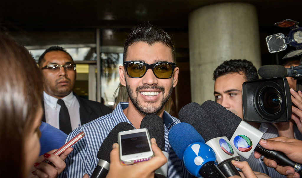 O cantor Gusttavo Lima O cantor Gusttavo Lima