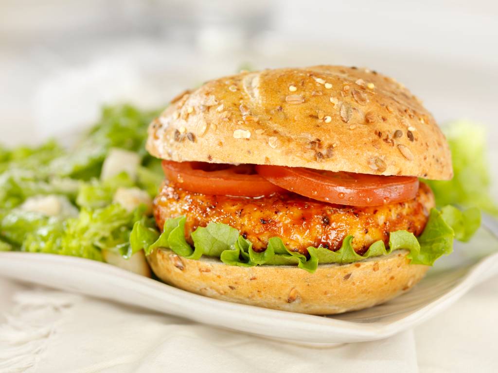 Hambúrguer de frango