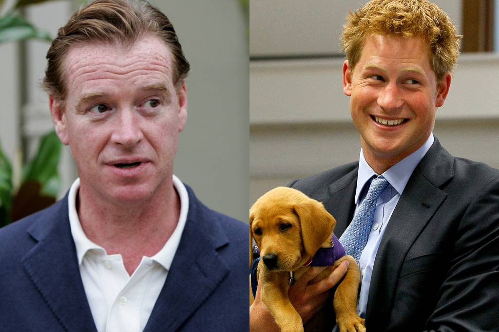 James Hewitt e Príncipe Harry