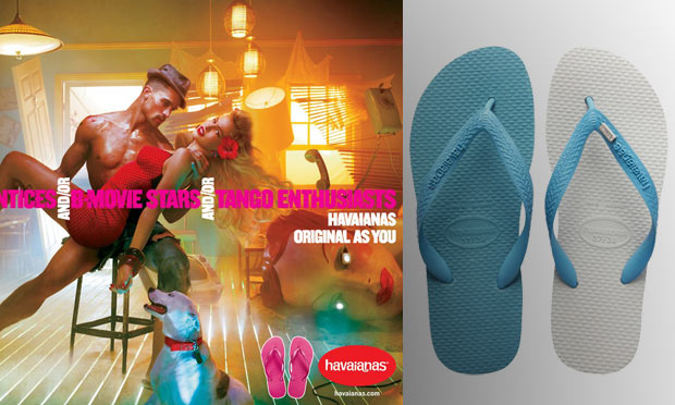 Havaianas comemora 50 anos com reedição de modelo clássico