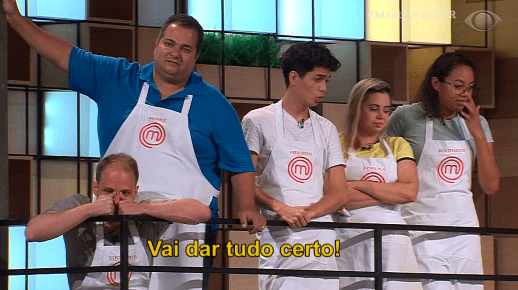Helton no MasterChef Brasil Helton no MasterChef Brasil