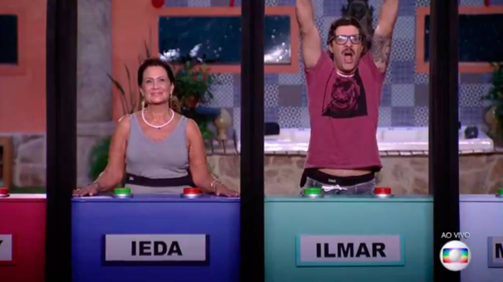 Ilmar ganha (de novo) a prova do líder do BBB17