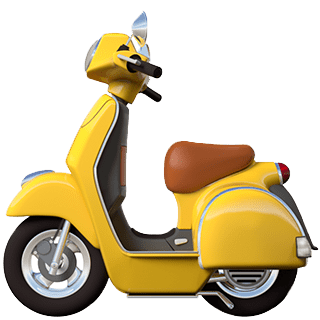 Oferecer carona ou convidar para uma viagem a Roma com o envio dessa lambreta Oferecer carona ou convidar para uma viagem a Roma com o envio dessa lambreta