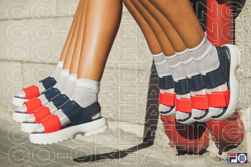 Melissa e FILA se juntaram para lançar uma coleção fashionista e esportiva