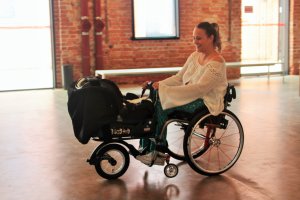 Tabata Contri – mãe com deficiência física
